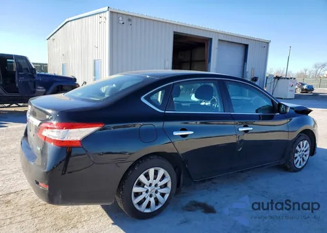 2013 Nissan Sentra S z USA, uszkodzony, nr VIN 3N1AB7AP0DL608504